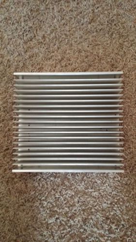 Aluminum Heat Sink 10 1/4&#034; X 9 1/4&#034; X 2 1/2&#034;