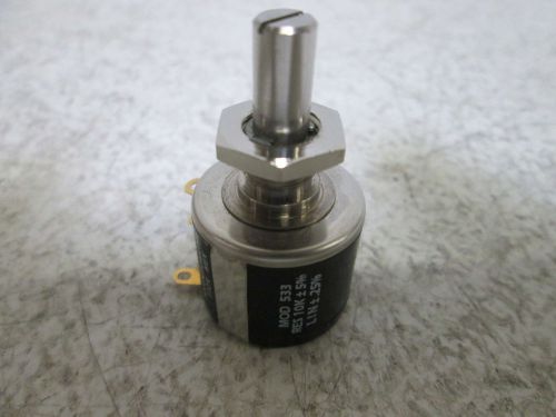 VISHAY MOD 533 POTENTIOMETER *NEW OUT OF BOX*