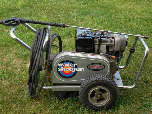 Simpson Commercial Pressure Washer Model Water Shutgun 2500 PSI Briggs IC Engine