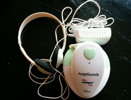 Angelsounds Fetal Doppler Pocket Prenantal Detector baby Fetal Heart Rate Green