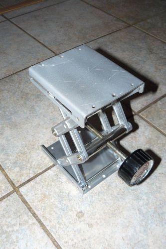 BOEKEL LAB JACK 19089-001 STANDARD LAB JACK WITH METAL PLATFORM 4-3/4&#034; X 5-1/2&#034;