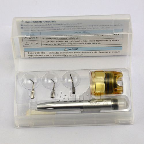 SALE Dental Dentaire Air Scaler Scaling Piezo Handpiece 2Hole Woodpecker EMS Tip