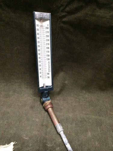 Trerice 30 to 300 degree fahrenheit industrial thermometer for sale