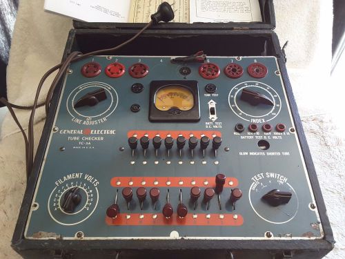 General Electric Tube Checker TC-3A