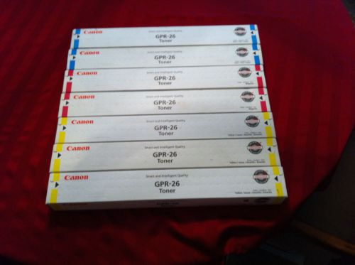 7 Canon Toner GPR-26 Brand New