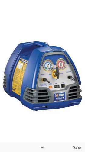 YELLOW JACKET 95762 Refrigerant Recovery Machine, 1/2 HP, 115V