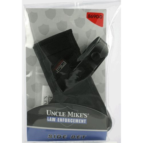 Uncle Mike&#039;s 8690-0 Ambidex Conceal Side Bet Belt Slide Holster - For Most Autos