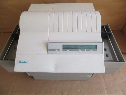 DATACARD MODEL 210 IDENTIFICATION ID CARD EMBOSSER PRINTER SERIAL NO:773