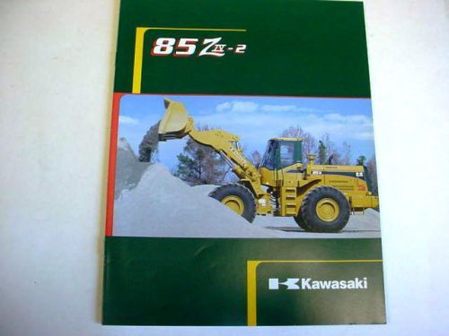 Kawasaki 80 Ziv-2 Wheel Loader Literature