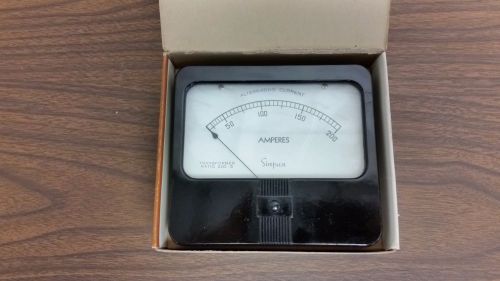 NOS Simpson Model 59 Panel Meter in Original Box