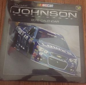 Jimmie Johnson 2016 Monthly Wall Calendar  Nascar Racing