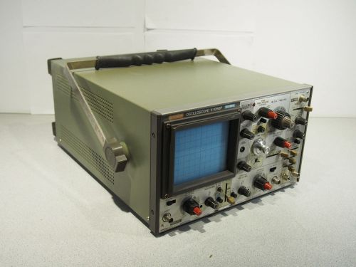 Hitachi Oscilloscope V-1050F Powers Up AS IS