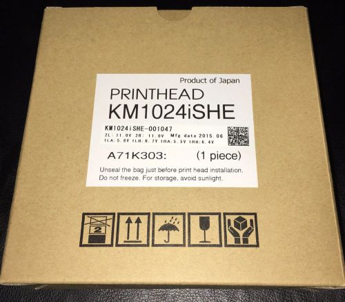 KONICA MINOLTA 1024i PRINT HEAD KM1024iSHE 6 PICOLITER UV ***NEW*** USA WOW!!!