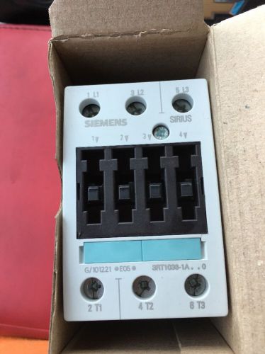 IEC Magnetic Contactors, Siemens, 3RT10361AC20