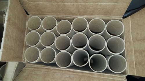Lot of 18 shipping tubes with end caps 36&#034; x 2&#034; for sale