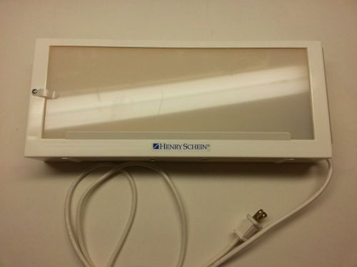 Henry Schein x-ray viewbox /  illuminator / light box / viewing box 15.5 x 6&#034;