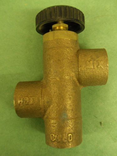 New taco tempering valve with external adjustment 3/4&#034; sweat for sale