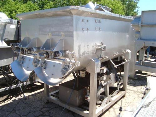 FPEC 2000 Pound Dual Shaft Ribbon Mixer