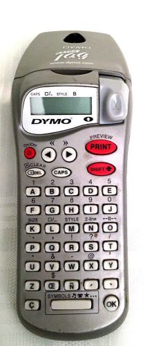 Dymo letratag personal label maker 11944 silver for sale