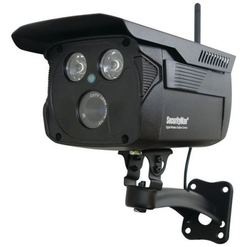 Securityman sm-804dt enhanced weatherproof digital wireless camera with night vi for sale