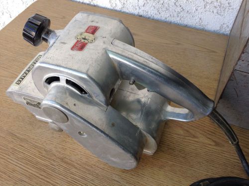 Vintage Heavy Duty Millers Falls 3&#034; Belt Sander Catalog 830 Model A