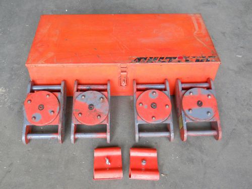 MultiTon (MultiRoll) Mark 1P Roller Skids Kit - Moving Heavy Machinery/Equipment