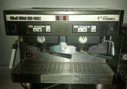 UNIC TWIN PHOENIX FAMA DUAL COMMERCIAL EXPRESSO MACHINE