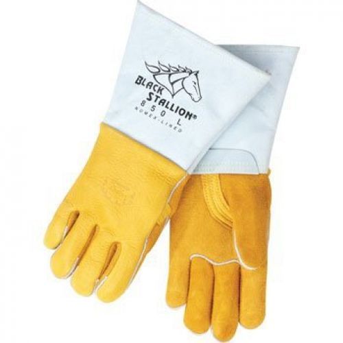 Black stallion revco 850m flame resistant nomex lined elkskin stick welding for sale