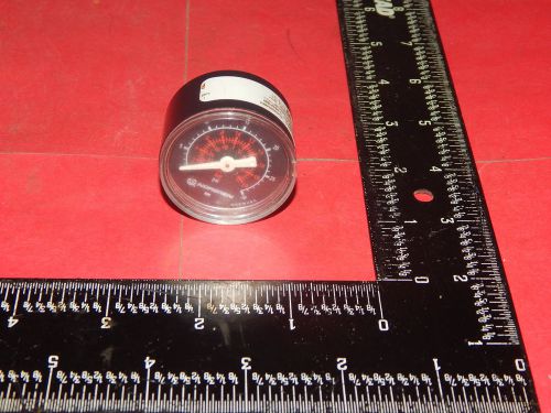 Norgren Pressure Gauge 0-30PSI 0-2.0BAR 0-.2MPa (1.5)1-1/2&#034;in OD (.125)1/8&#034; NPT