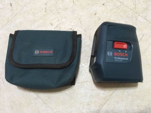 BOSCH GLL 3-15 Professional Self Level Cross Line Laser