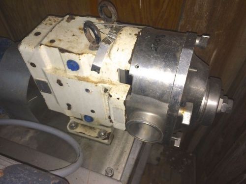 Wrightflow/Waukesha model 1300 positive displacement industrial pump