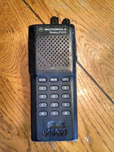 Motorola Radius P1225 Two Way Radio &amp; Battery