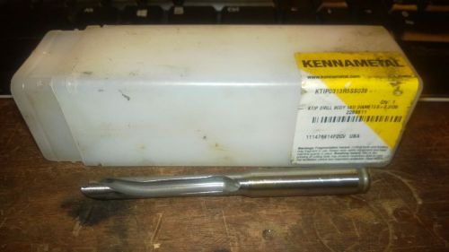 Kennametal KTIP0313R5SS038 Modular Drill Body .3125&#034;-.3346&#034; 5xD Coolant Thru