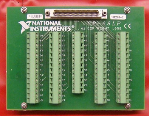 National Instruments CB-68LP - 68-Pin I/O connector block.