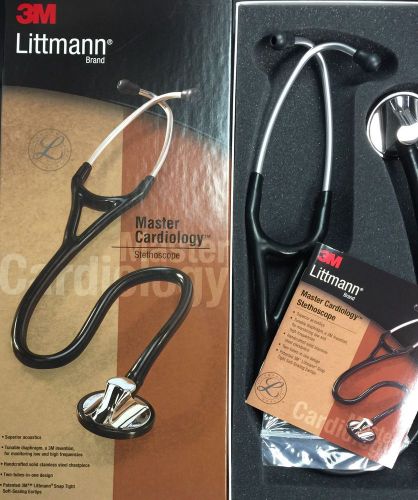 3M Littmann Master Cardiology Black Tube Stethoscope 27 In