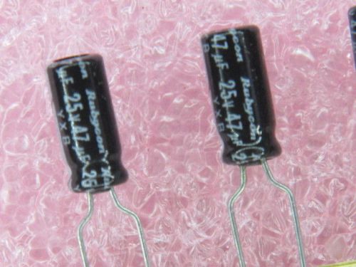 2000 PCS RUBYCON 25YXB47M  CAPACITORS