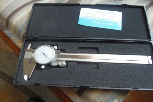 shars 6&#034;&gt;11&lt; 2.02 mm govt. roller typedial  caliper/hard padded case # 235