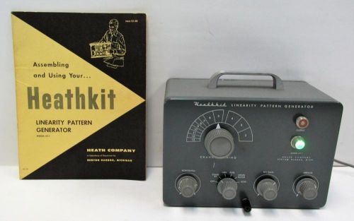 HEATHKIT LINEARITY PATTERN GENERATOR Model LP-1 w/ MANUAL