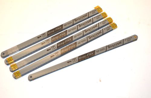 44 NOS Starrett  GF1024 Grey Flex Hand HACKSAW BLADES 10&#034; 24TPI #WR15AD.9A