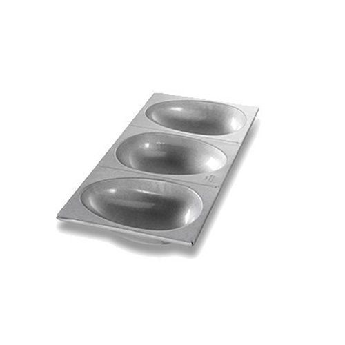 Chicago Metallic 47695 Easter Egg/Football Elliptical Cake Pan 9-7/8&#034; x...