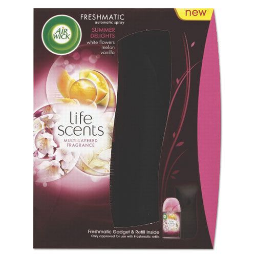 &#034;Freshmatic Life Scents Starter Kit, Summer Delights, 6.17 Oz Aerosol&#034;