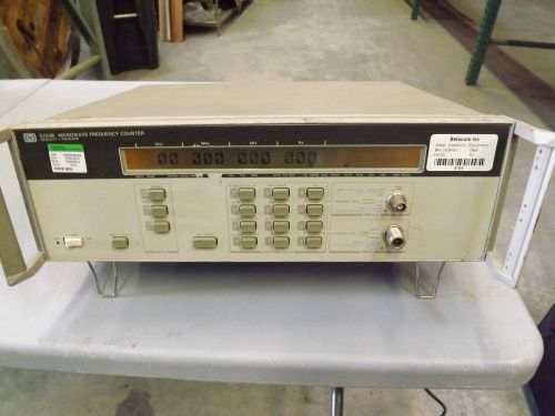 HEWLETT PACKARD MICROWAVE FREQUENCY COUNTER 5350B