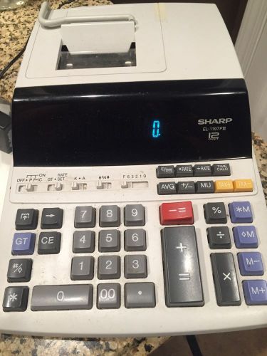 Sharp Desktop Printing Calculator/Adding Machine