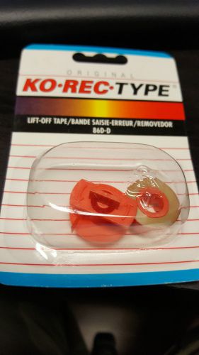 Original KO*REC*TYPE Lift-Off Tape 86D-D NEW for Typewriters