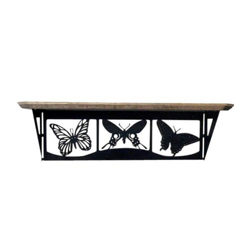 Metal Steel Butterfly Bookshelf