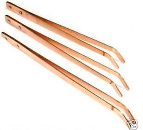 3 COPPER TWEEZER SET TONG TWEEZERS ACID NON-CORROSIVE