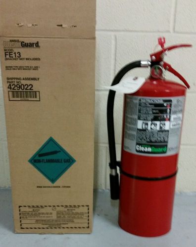 Ansul Fe-36, Fe13, Cleanguard Extinguisher