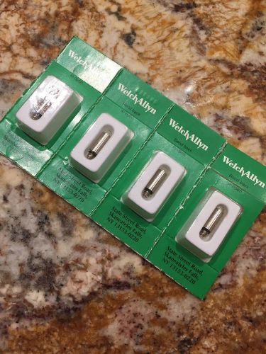 Lot Of 4 New Welch Allyn 00200 Bulbs