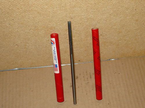 CHUCKING REAMER HIGH SPEED STEEL .2416&#034;DIAM STRAIGHT FLUTE/SHANK USA NEW $10.00