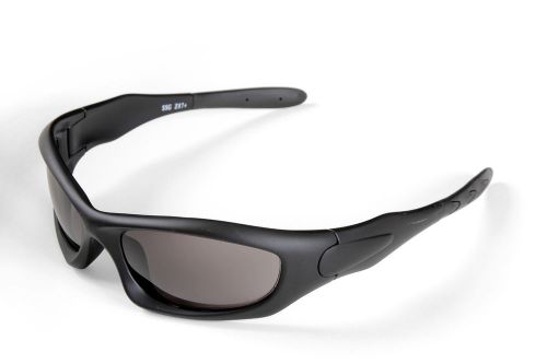 SSG B1141 SAFETY SUNGLASSES, MATTE BLACK FRAME, GRAY ANTI-FOG COATED LENS